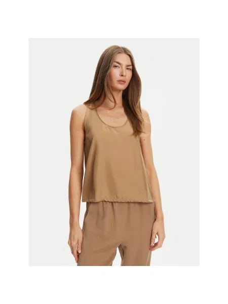 Marella Топ Meana Regular Fit бежевий