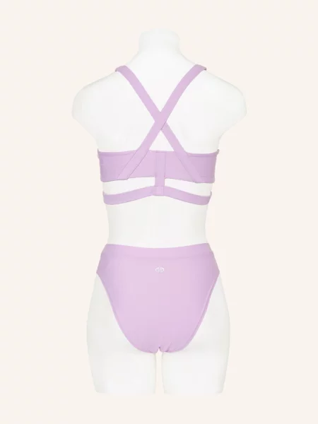 Goldbergh High Waist Bikinové Kalhotky Sea světle fialová