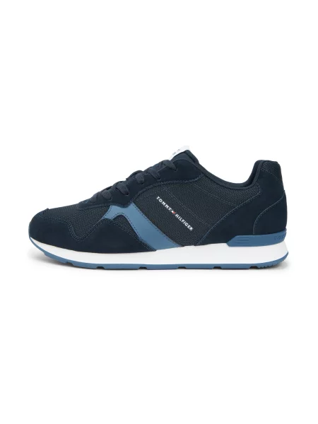 Pánske topánky Tommy Hilfiger Runner Icon Mix desert sky biela