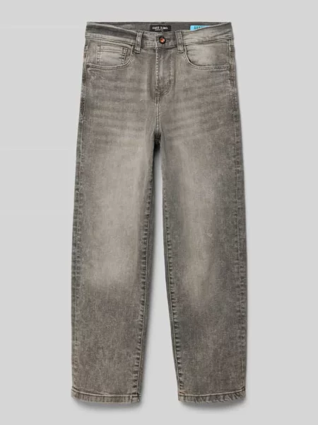 Jeansy o prostym kroju z naszywką z logo model Garwell' Cars Jeans