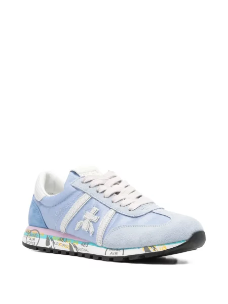 Sneakerși Premiata cu autograf albastru
