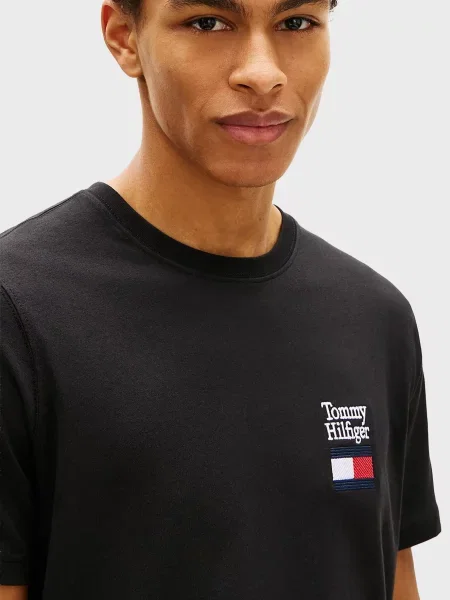 Футболка Tommy Hilfiger чорна