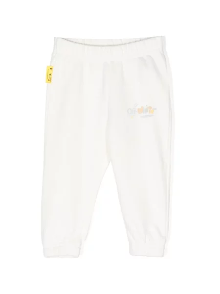 Spodnie dziecięce Off-white białe