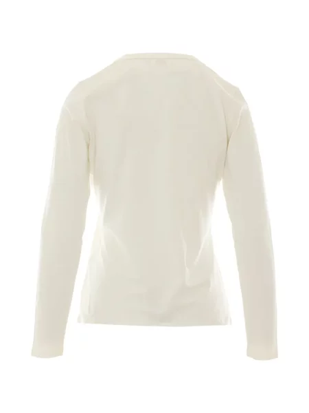 Lung tricou Liu Jo cu paiete alb