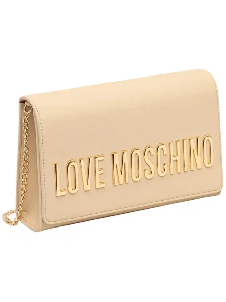 Love Moschino Clutch galben miere alb