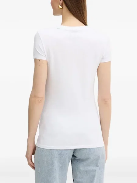 Tricou Armani Exchange cu imagine alb