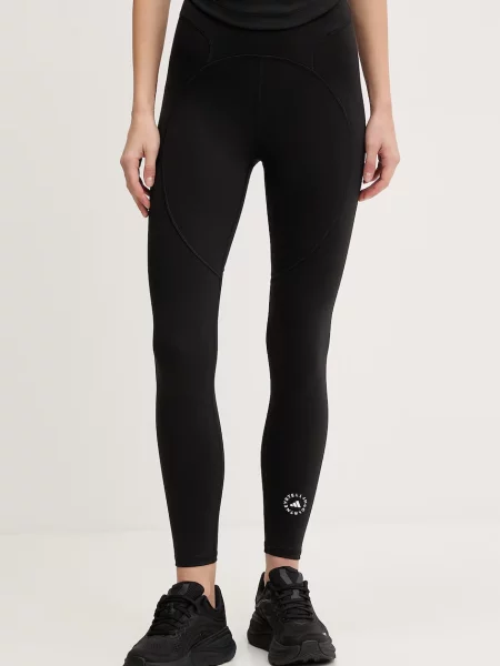 Antrenament pantaloni Adidas By Stella Mccartney negru