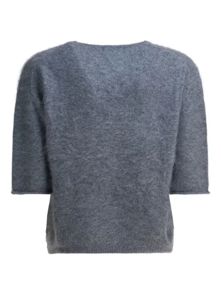 Tricou R2w cu decolteu în V gri