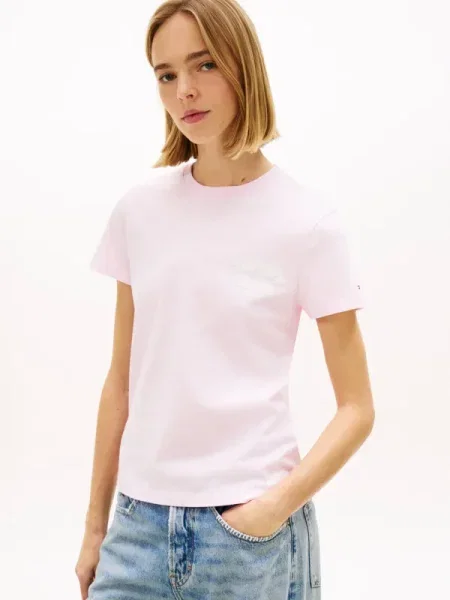 Tommy Jeans Tricou roz