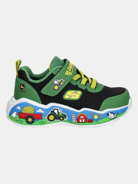 Skechers Dječje tenisice PLAY SCENE zelena