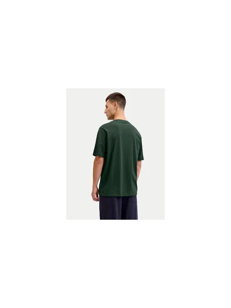 Jack & Jones Marškinėliai Holiday Cartoon žalia