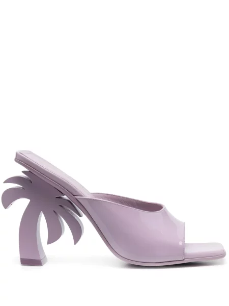 Sandale Palm Angels din piele roz
