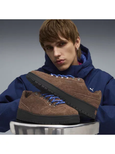 PUMA Sneakersy unisex Palermo Alpino Fuzzy Buty 44 brązowy