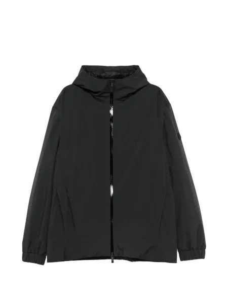 Geacă Moncler cu glugă negru