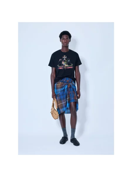 Szorty Vivienne Westwood niebieskie