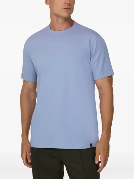 Tricou Boggi Milano din jerseu albastru