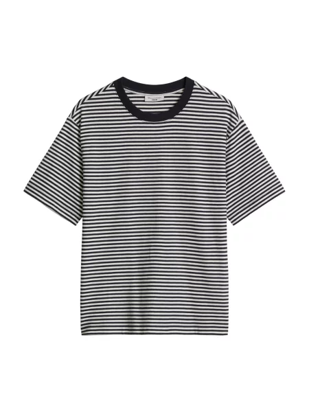 Marc O'Polo DENIM Tricou albastru marin alb