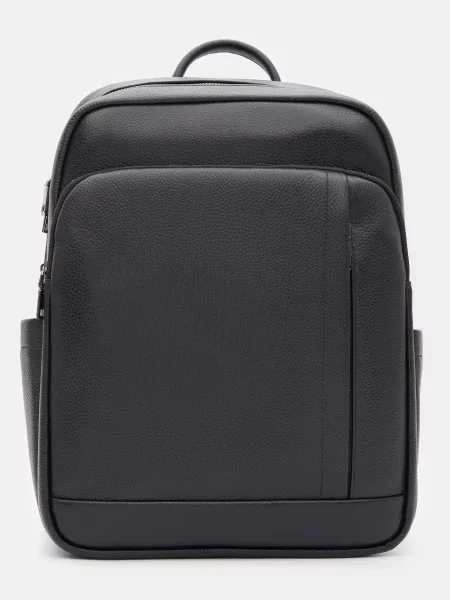 Borsa Leather Повсякденний рюкзак Шкіра чорний