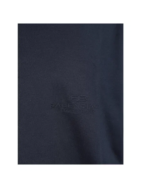 Koszulka polo Balenciaga niebieska