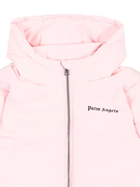 Kurtka dziecięca Palm Angels różowa