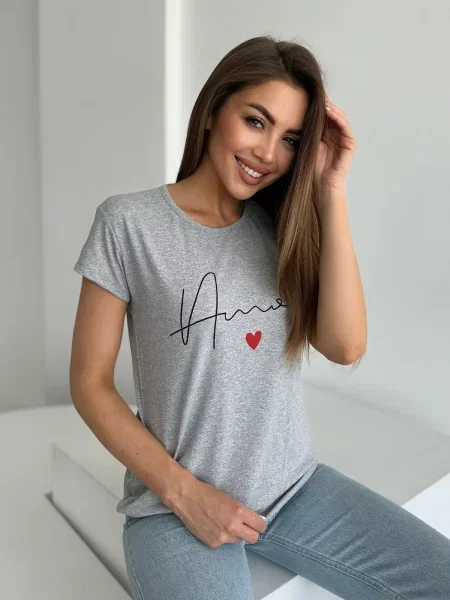 ISSA Plus Футболка сірий