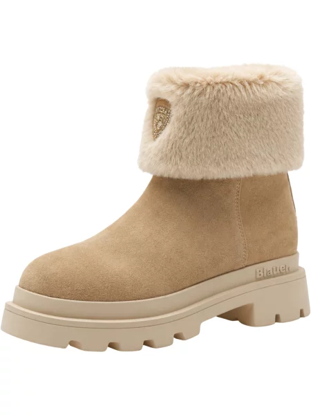 Pantofi Blauer din piele bej
