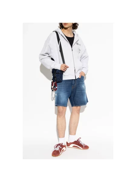 Szorty jeansowe Dsquared2 niebieskie