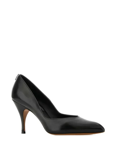 Pantofi cu toc Miu Miu din piele negru