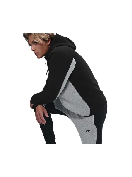 Nike Sportswear Kalhoty TCH FLC světle / černá šedá