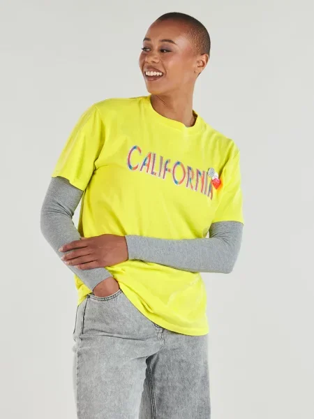 Tricou Newtone galben