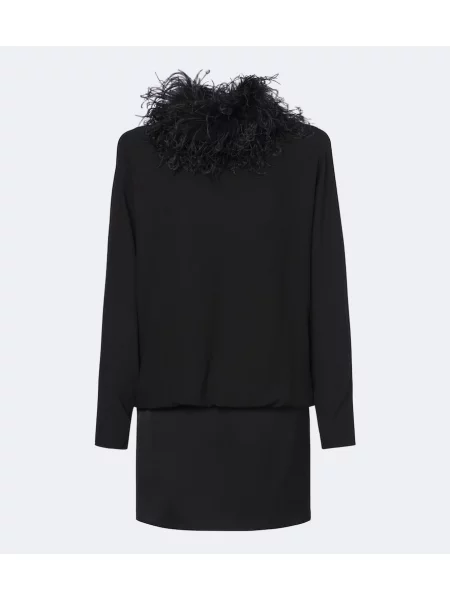 Rochie Valentino de mătase negru