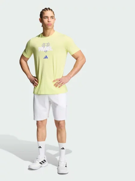 Спортивна футболка adidas перероблений жовтий