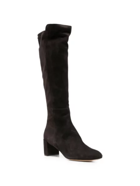 Botine Agl din piele de căprioară maro