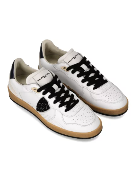 Sneakersy Philippe Model skórzane białe