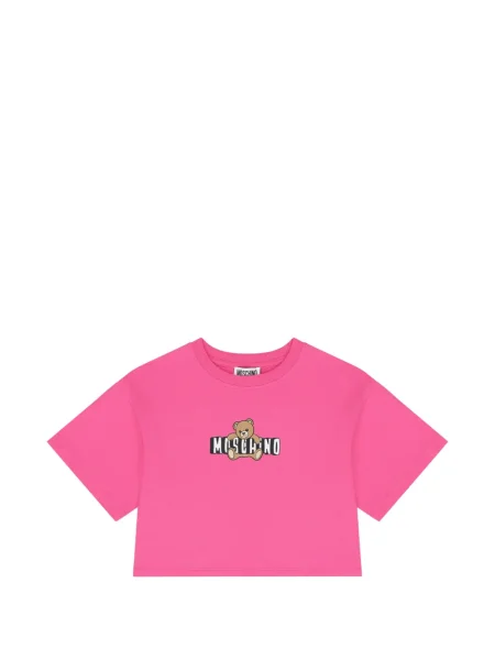Komplet dresowy dziecięcy Moschino różowy