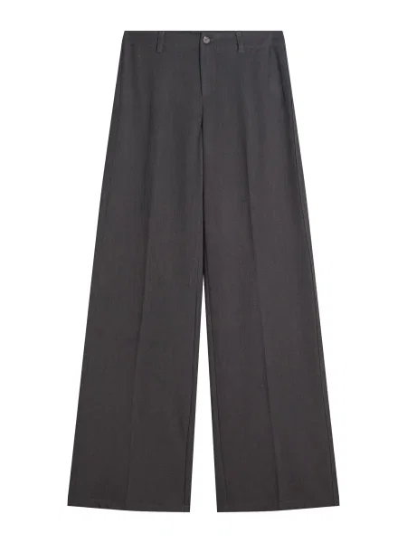 Bershka Hlače na rob antracit