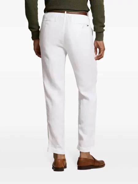 Hlače Polo Ralph Lauren s vezom s cvjetnim printom s vezicama plava