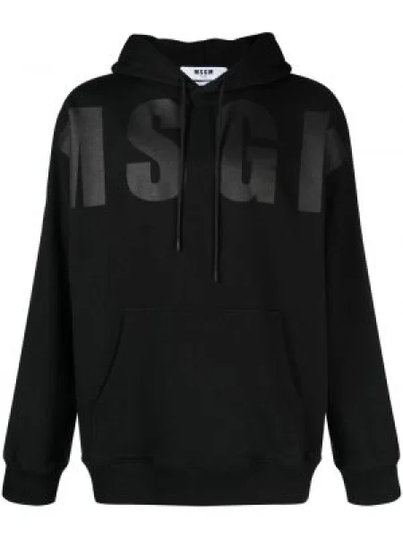 Hanorac cu glugă Msgm negru