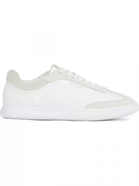 Calvin Klein De piele sneakers alb
