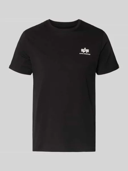 T-shirt z nadrukiem z logo Alpha Industries biała
