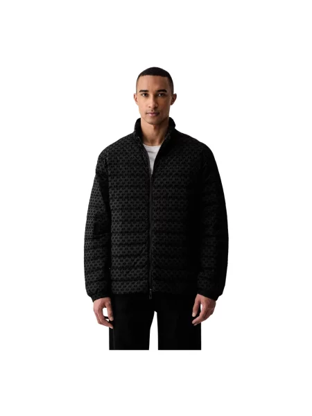 Kurtka Armani Exchange z logo czarna