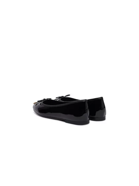 Balerinos Tommy Hilfiger Th Charm Patent Ballerina juoda