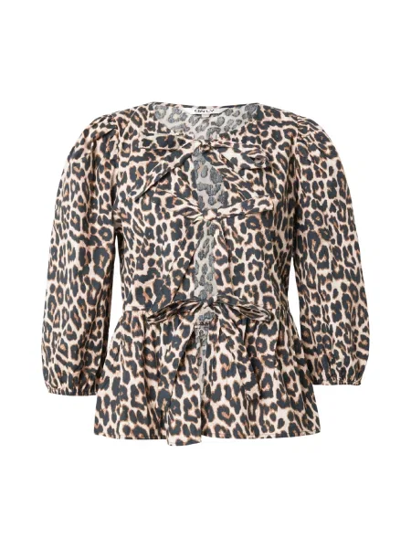 ONLY Bluza ONLRANINA bež / črna bela