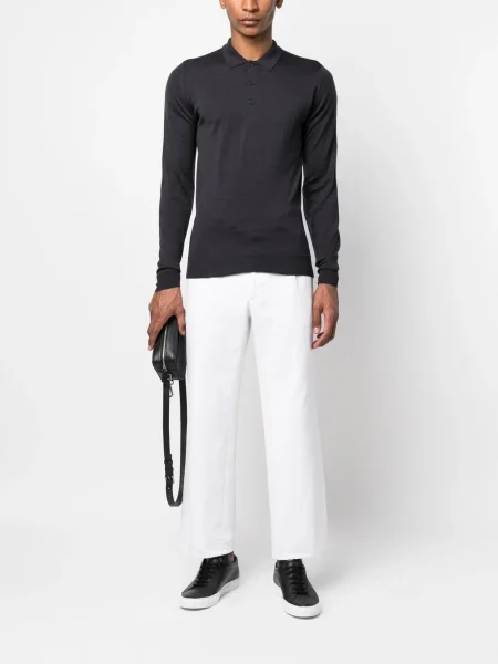Polo John Smedley gri