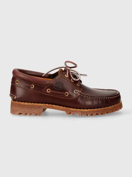 Šněrovací klasické polobotky Timberland vínové