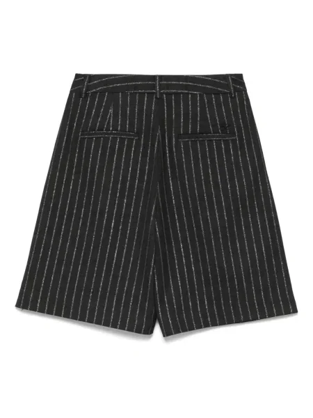 Pantaloni scurți Karl Lagerfeld cu dungi negru