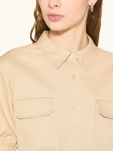 Joop! Jeans Bluzka Koszulowa Biddy beige beżowa