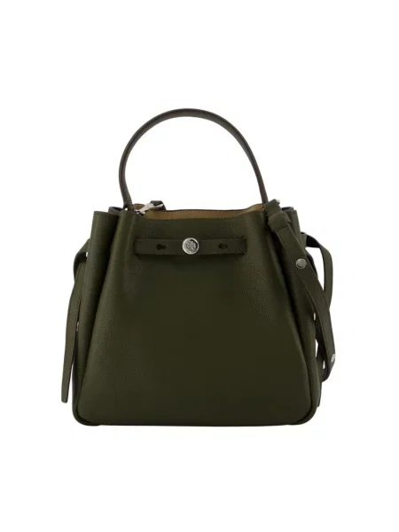 Tory Burch torebka tote skórzana Romy zielona