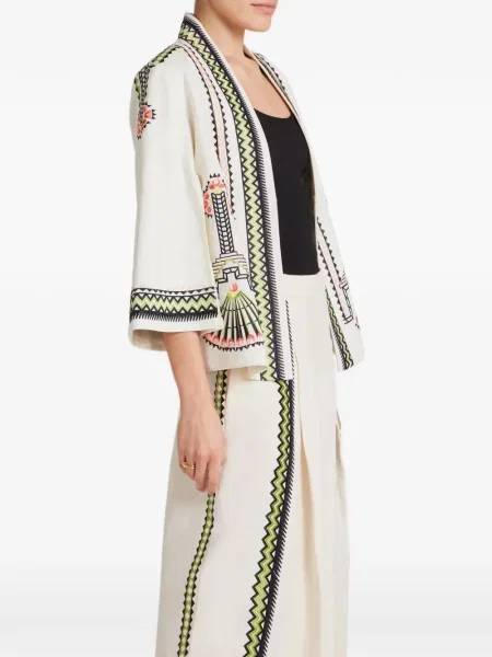 Geacă Temperley London cu broderie de in