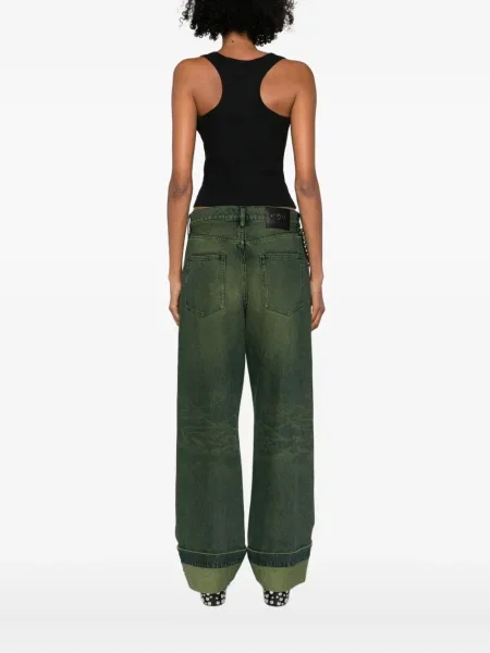 Top Vetements cu broderie negru